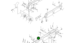 Стрела UN08BB21015 Komatsu