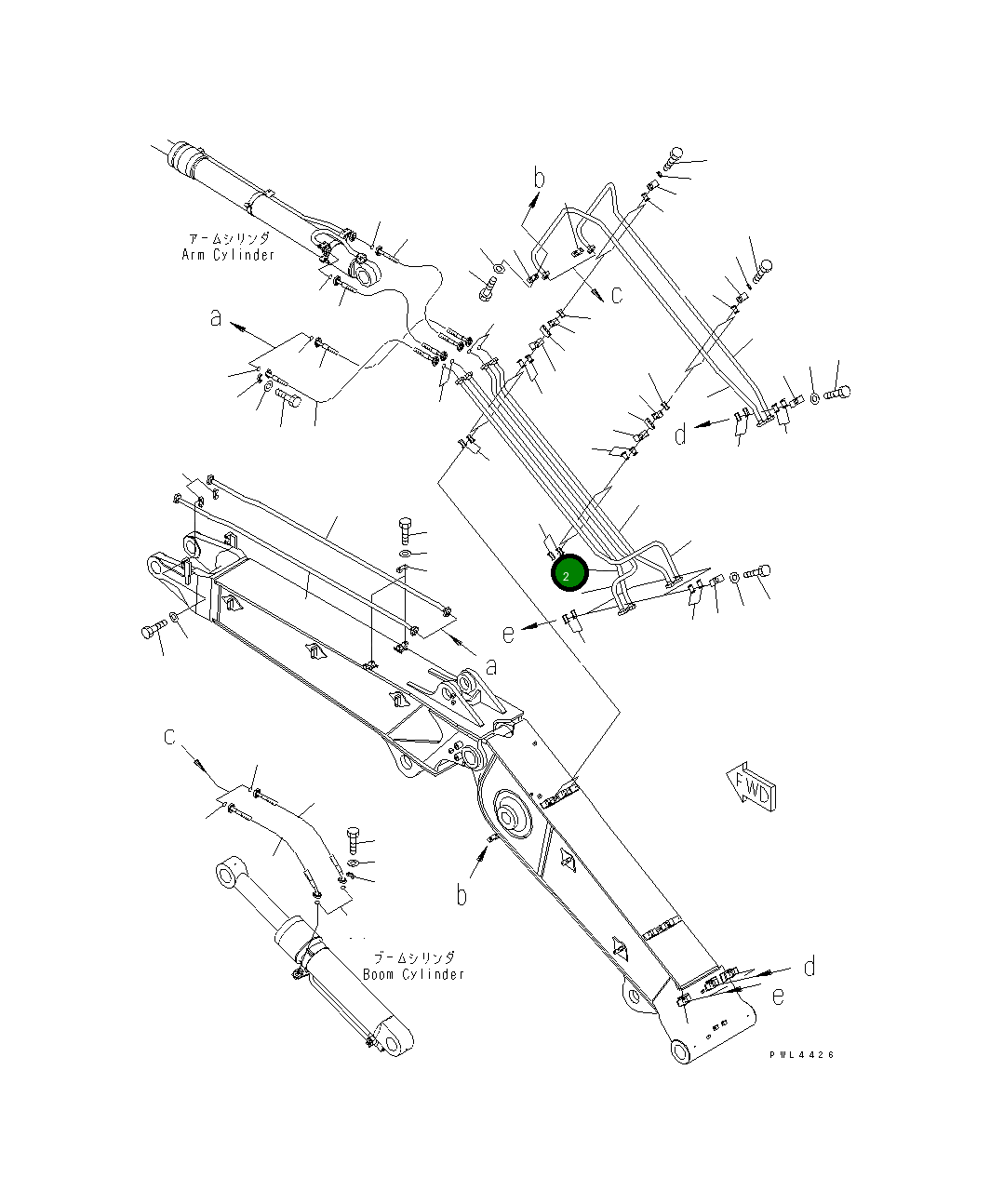 Трубка 207-966-K820 Komatsu