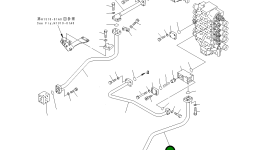 Трубка 209-62-71851 Komatsu