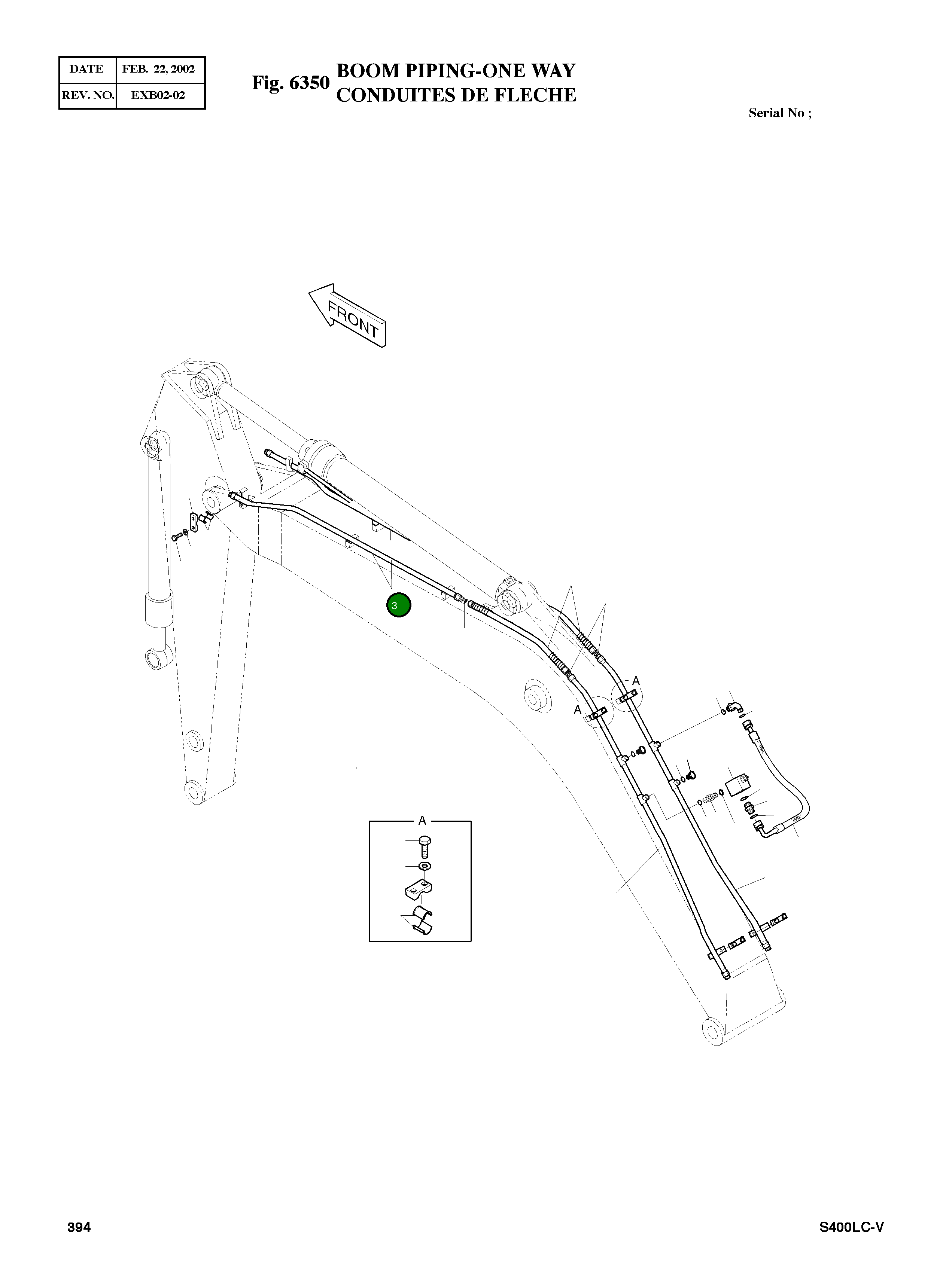 Труба 140-00009 Komatsu