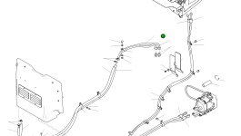 Трубка 42W-07-35A31 Komatsu