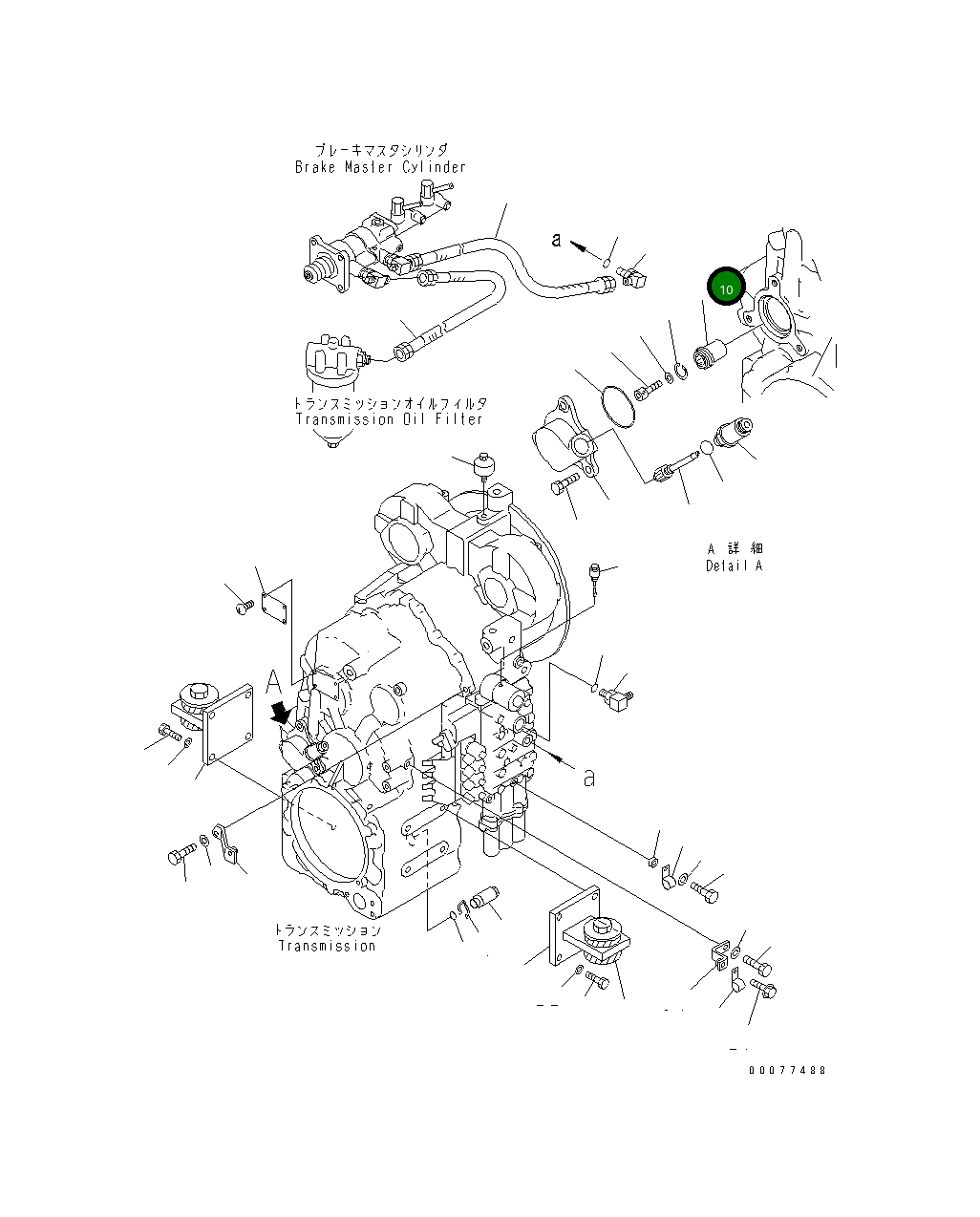 Червяк 714-11-14680 Komatsu