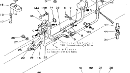Трубка 195-49-11544 Komatsu