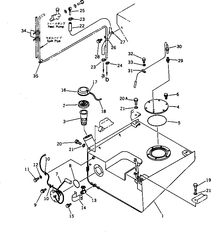 Трубка 418-04-11320 Komatsu