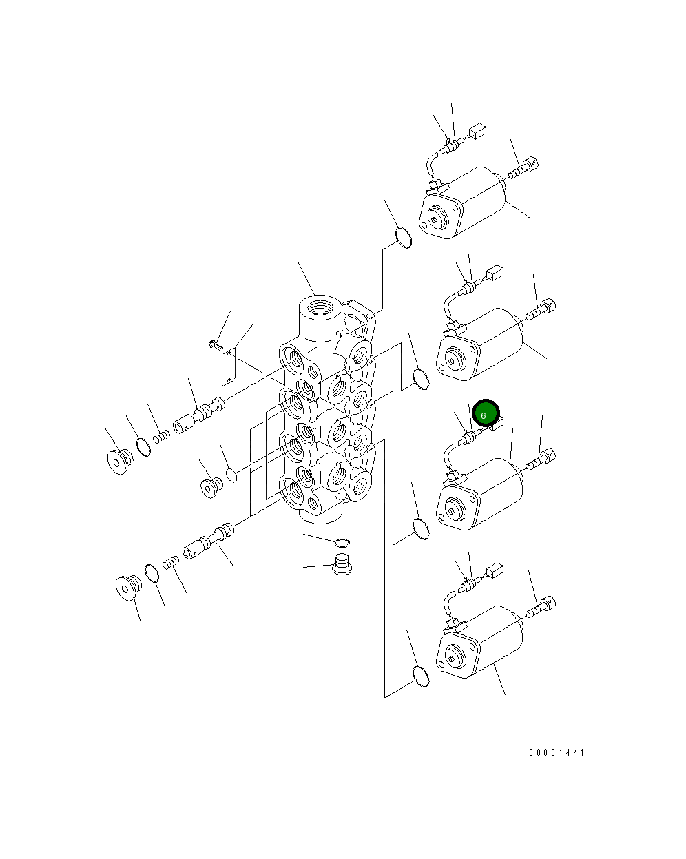 Трубка NY07880-10600 Komatsu