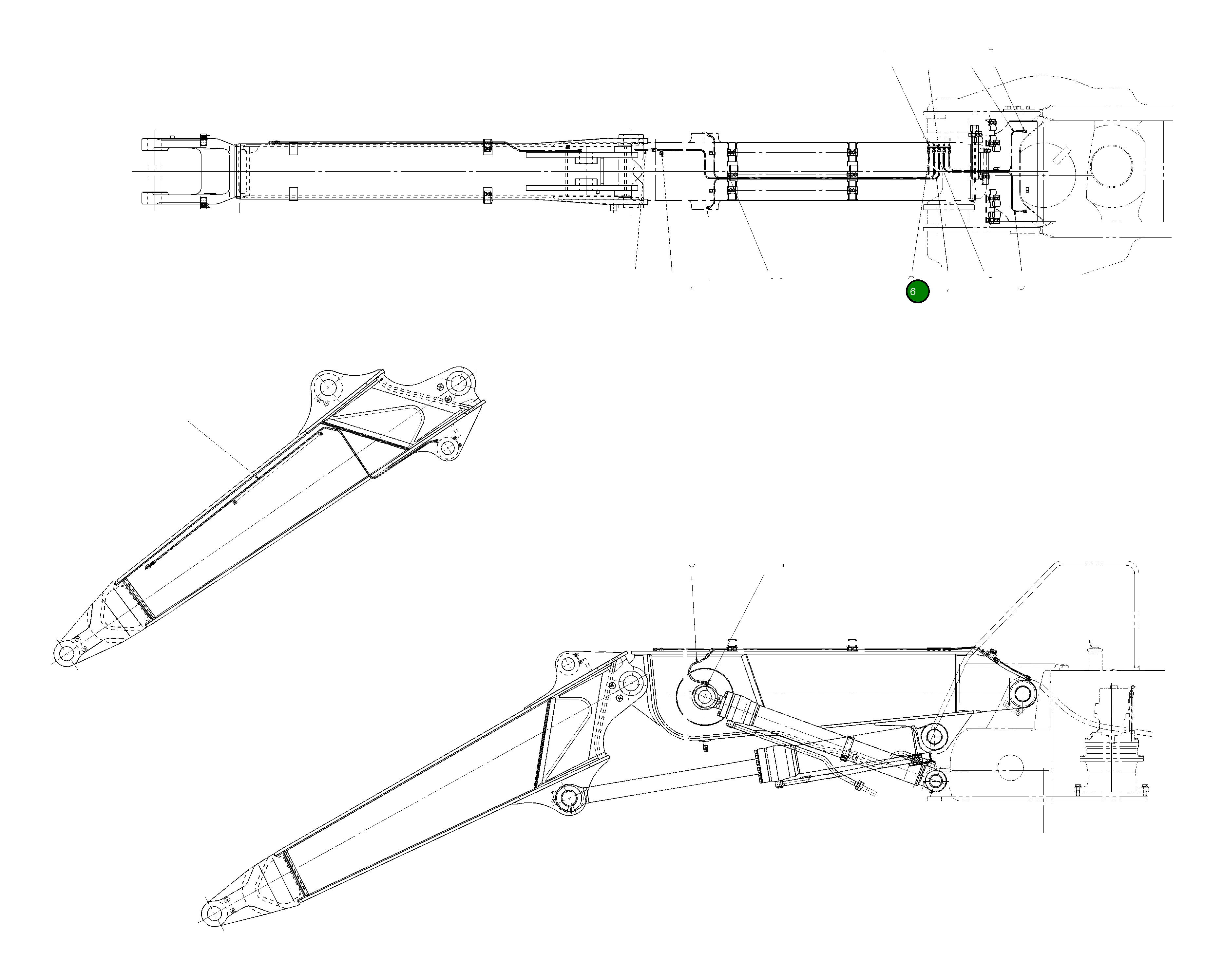 Трубка 207966KC30 Komatsu