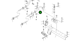 Трубка 208-62-67170 Komatsu
