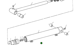 Цилиндр UE2700433 Komatsu
