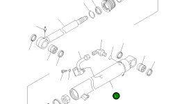 Цилиндр 20T-63-68442 Komatsu