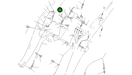 Трубка 423-S95-3110 Komatsu