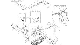 Трубка 42C-62-15451 Komatsu