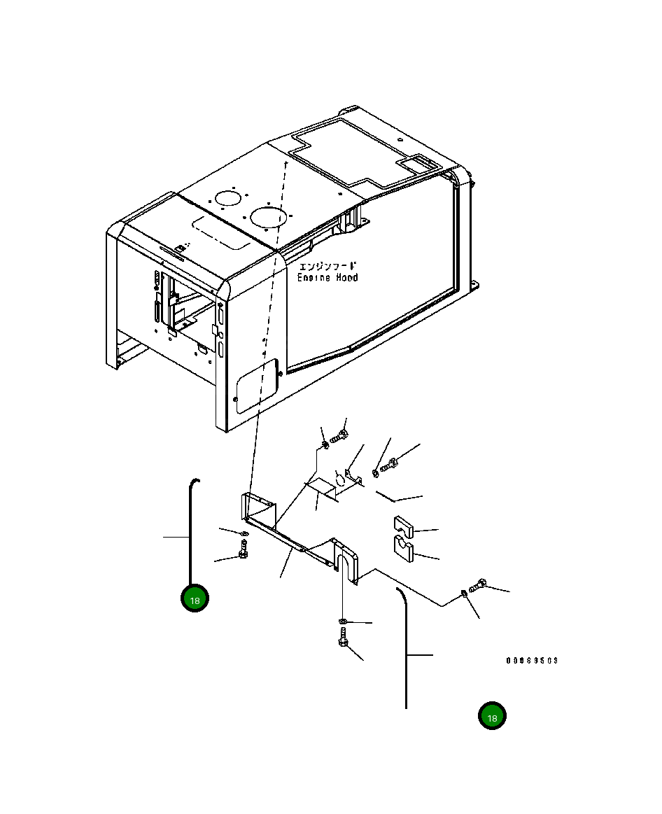 Уплотнение 419-54-B5860 Komatsu