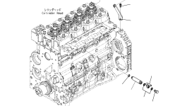 Трубка 6752-21-7220 Komatsu