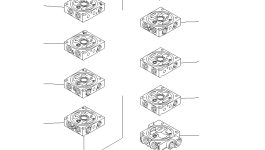 Управляющий клапан 723-18-15800 Komatsu