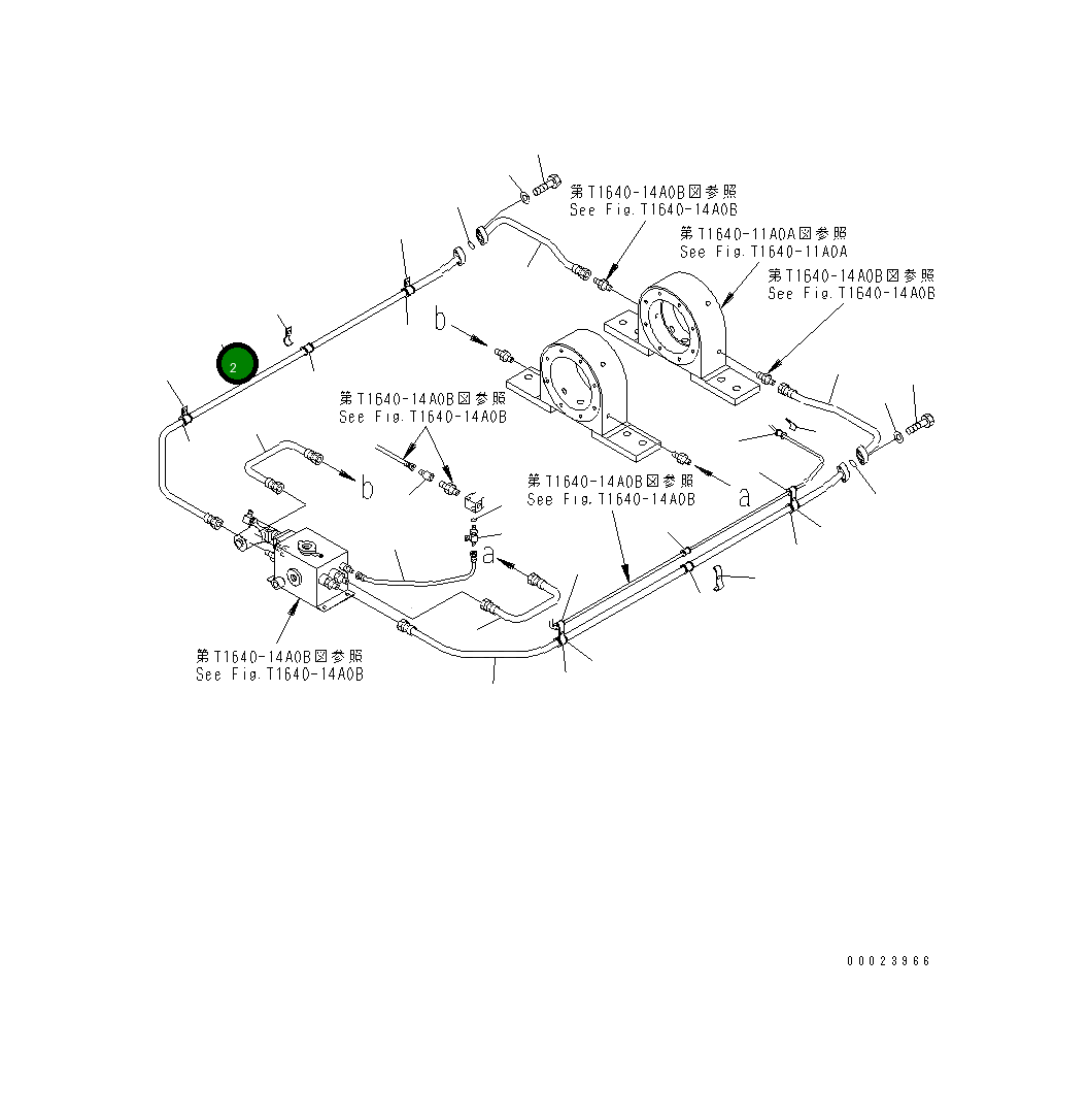 Трубка 8287-70-1621 Komatsu