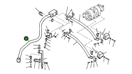 Трубка 426-62-23891 Komatsu