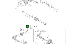 Уплотнение YM933111-23600 Komatsu