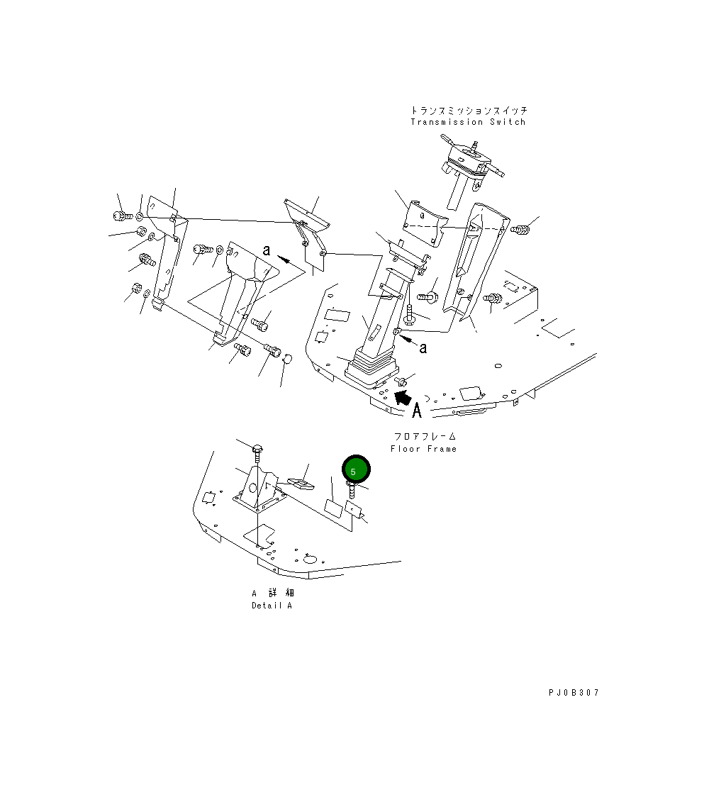 Уплотнение 417-54-22170 Komatsu