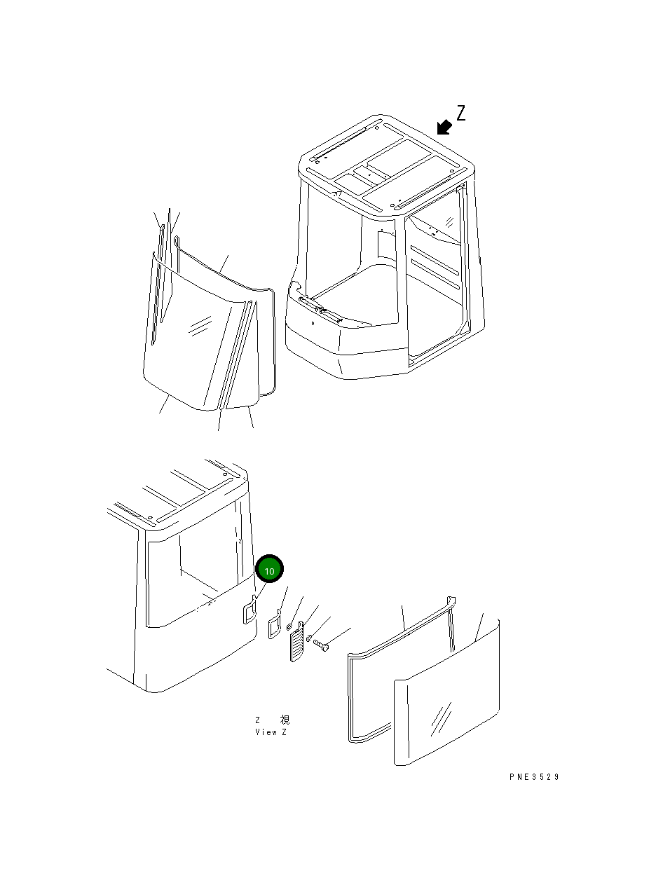 Уплотнение 421-56-21740 Komatsu