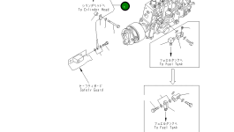 Трубка 6211-72-5810 Komatsu