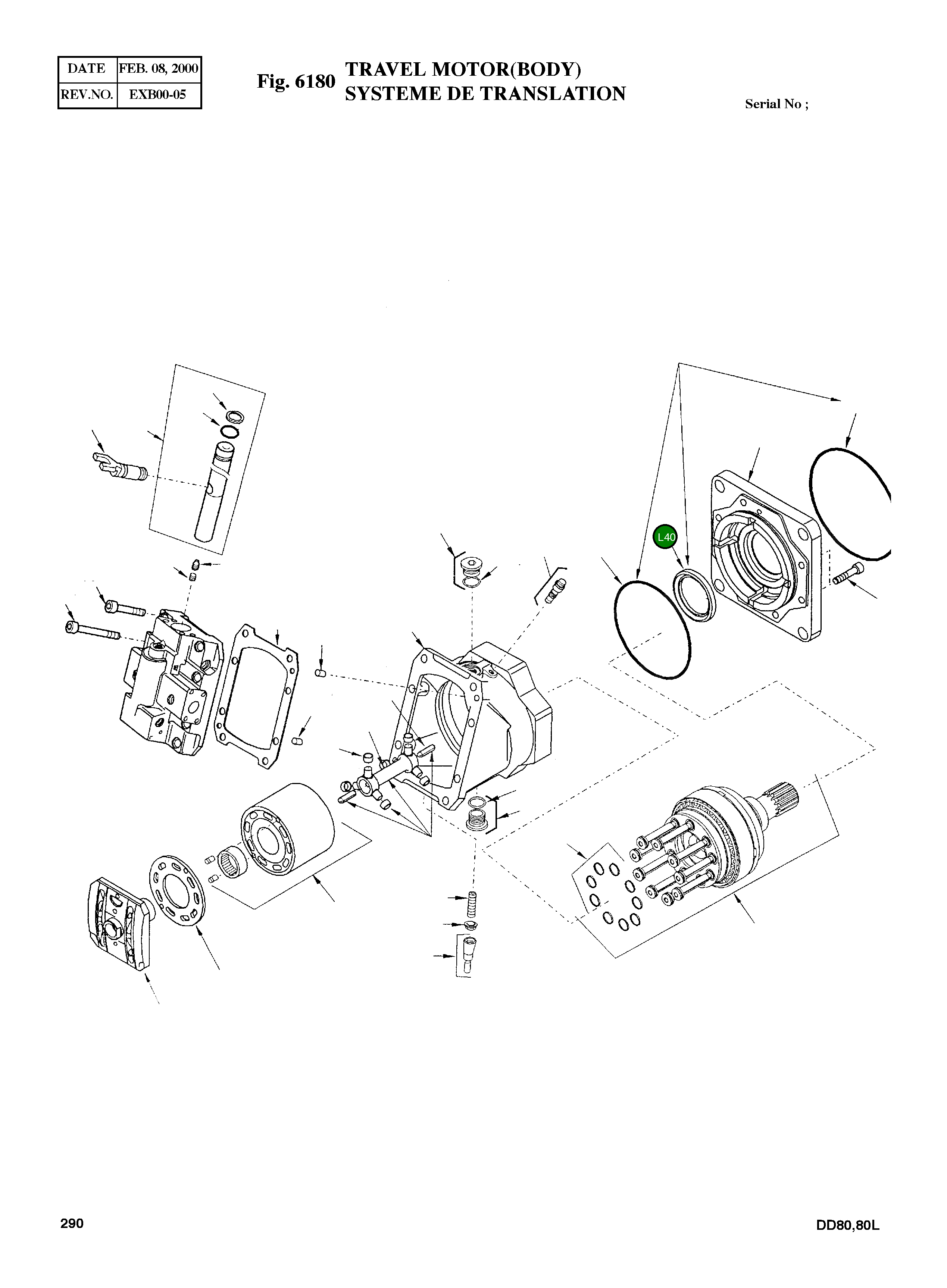 Уплотнение 9008000-0114 Komatsu