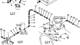 Труба M705100080559 Komatsu