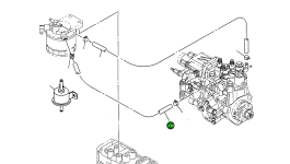 Труба 586401-4260 Komatsu