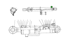 Труба 03B637-1 Komatsu