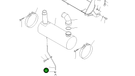 Трубка 208-01-K1281 Komatsu