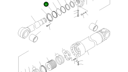 Уплотнение 707-56-24150 Komatsu