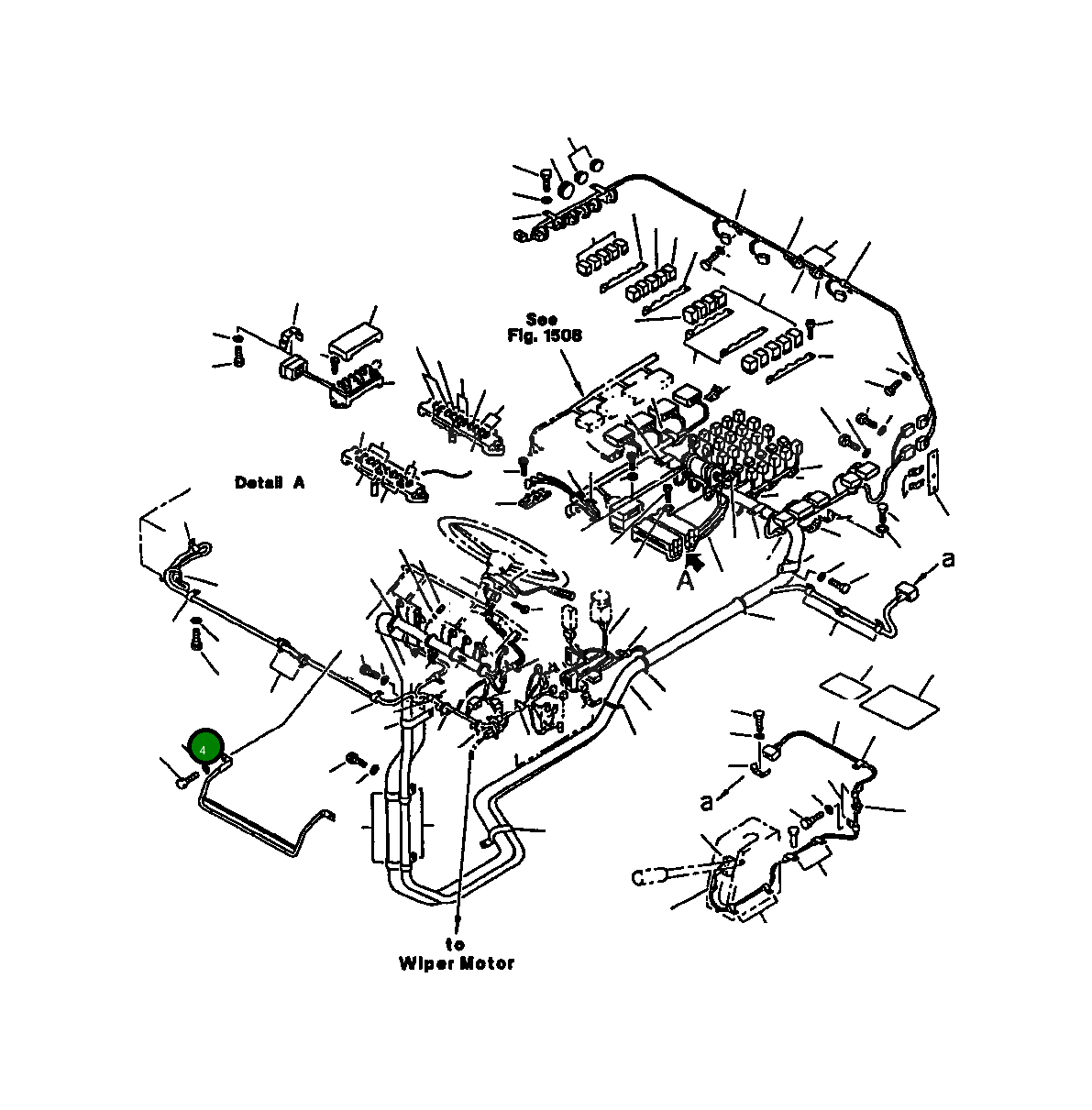 Стойка 569-06-61771 Komatsu