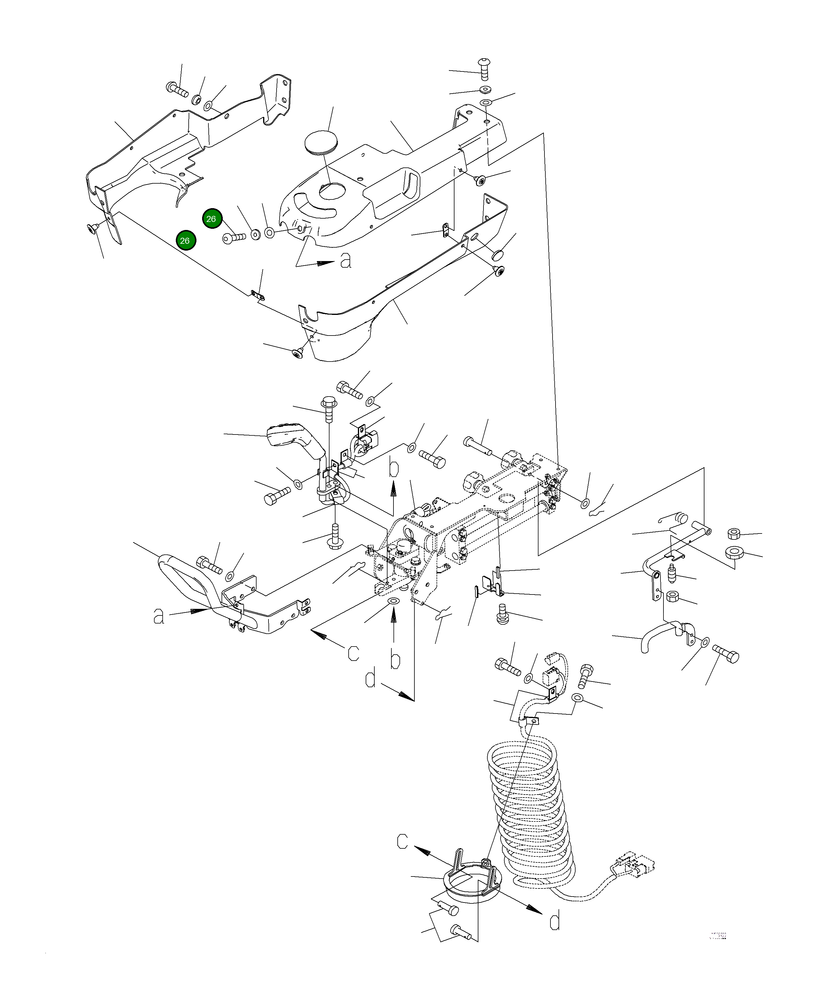 Уплотнение 426-40-52270 Komatsu