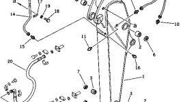 Трубка 208-944-1130 Komatsu