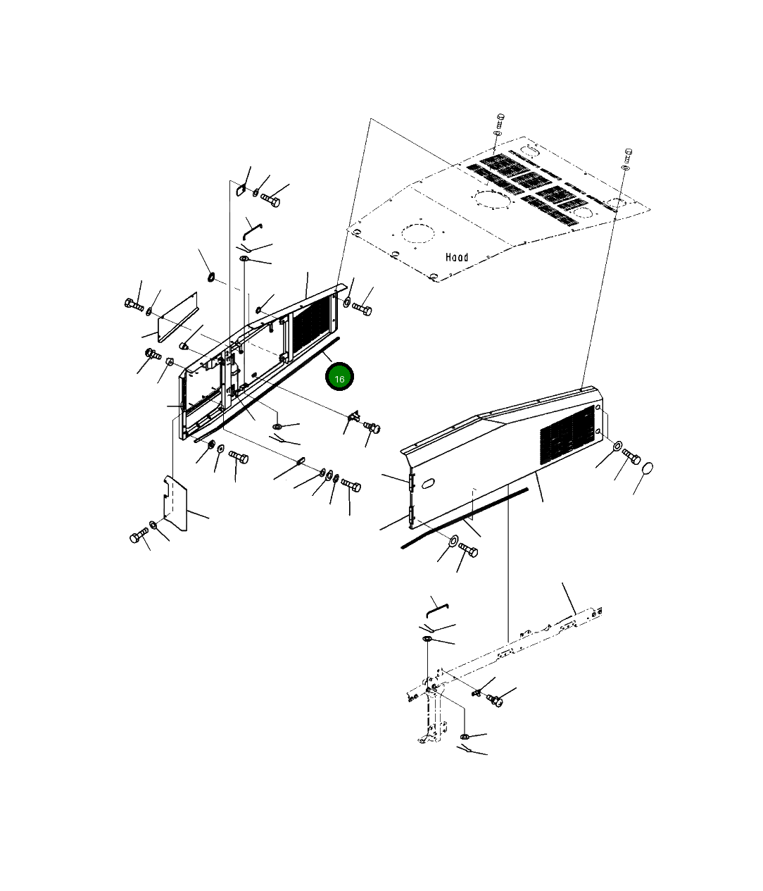 Уплотнение 425-54-43580 Komatsu