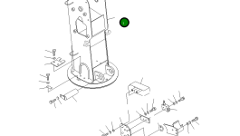 Стойка MH355-1097800 Komatsu