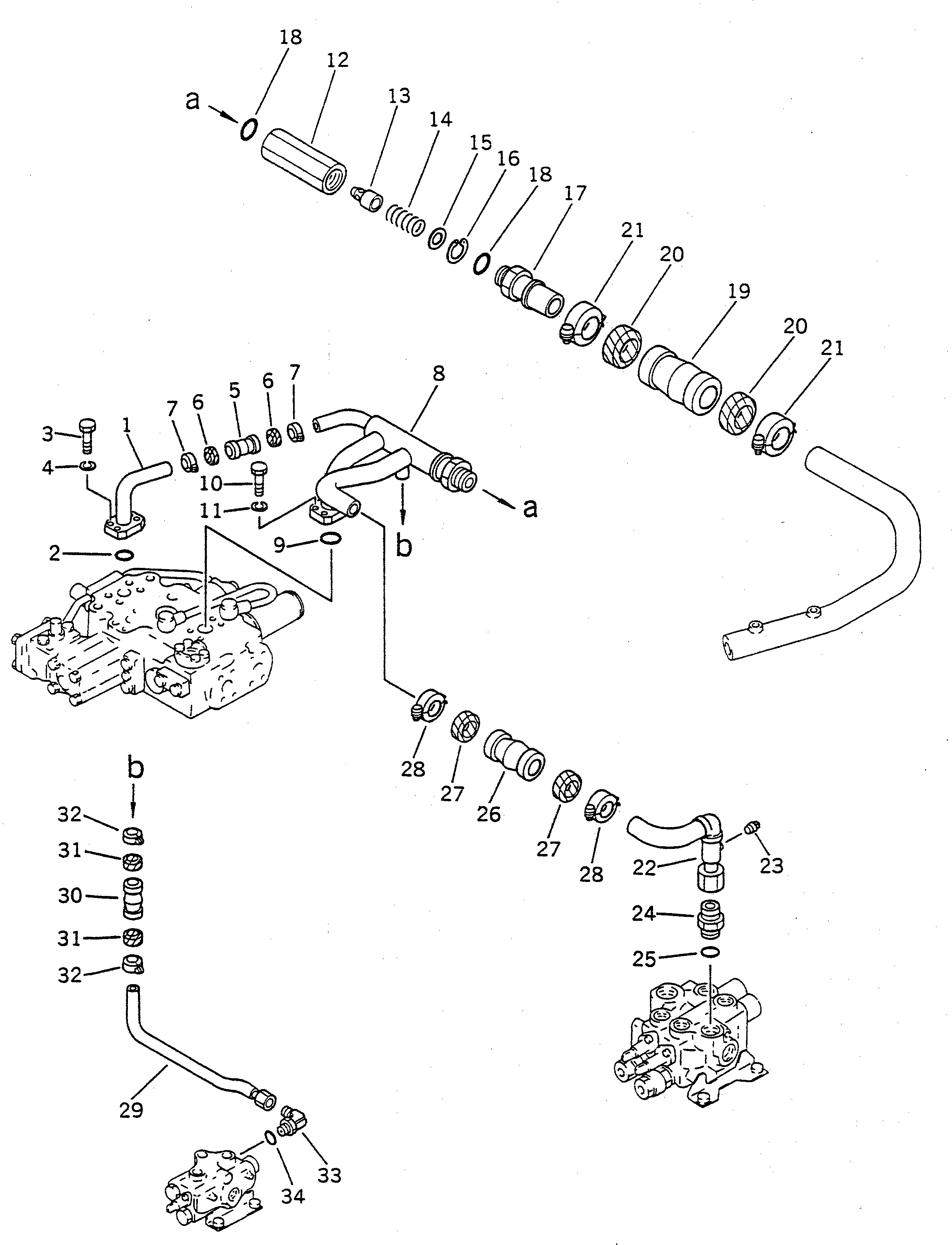 Трубка 22W-61-13140 Komatsu