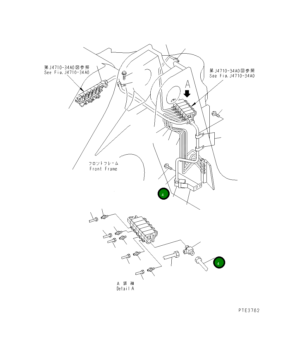 Трубка 425-S95-3211 Komatsu