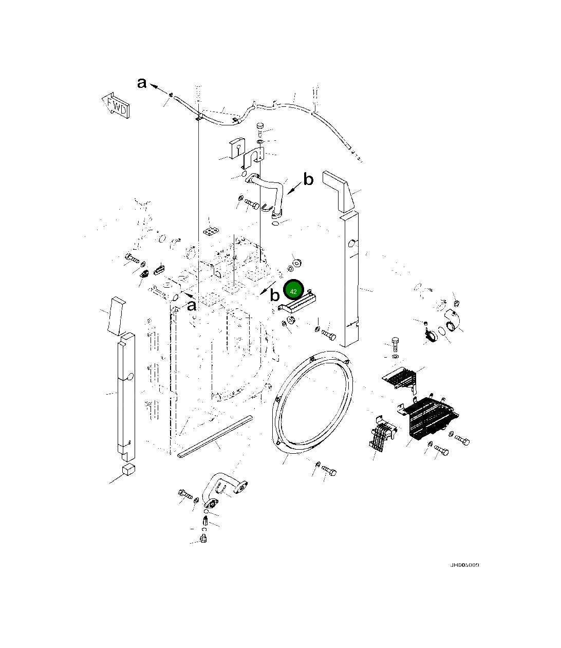 Ступень 206-03-31470 Komatsu