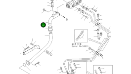 Трубка 42C-16-11123 Komatsu