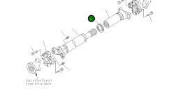 Уплотнение 421-20-12740 Komatsu