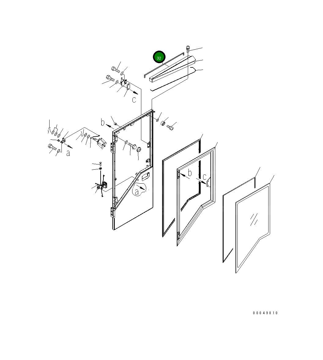 Уплотнение 426-56-31640 Komatsu