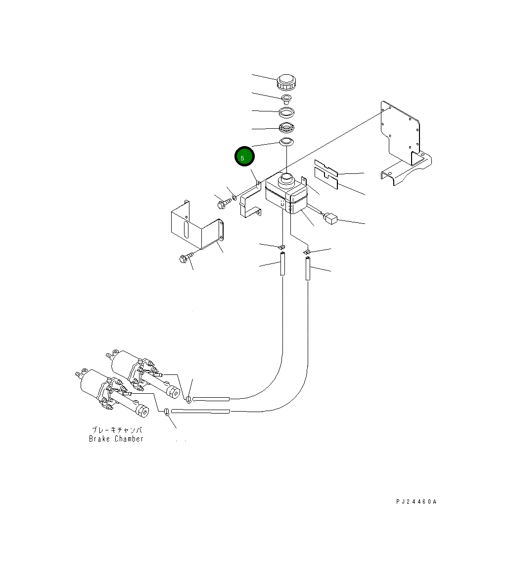 Уплотнение 424-35-16760 Komatsu