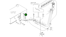 Трубка 07270-40442 Komatsu