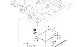 Уплотнение 207-54-73960 Komatsu
