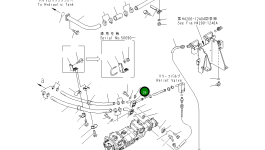 Трубка 42C-S05-1120 Komatsu
