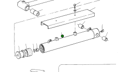 Цилиндр UE2511035 Komatsu