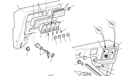 Указатель поворота 885151011 Komatsu