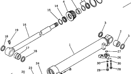 Втулка 707-71-30720 Komatsu