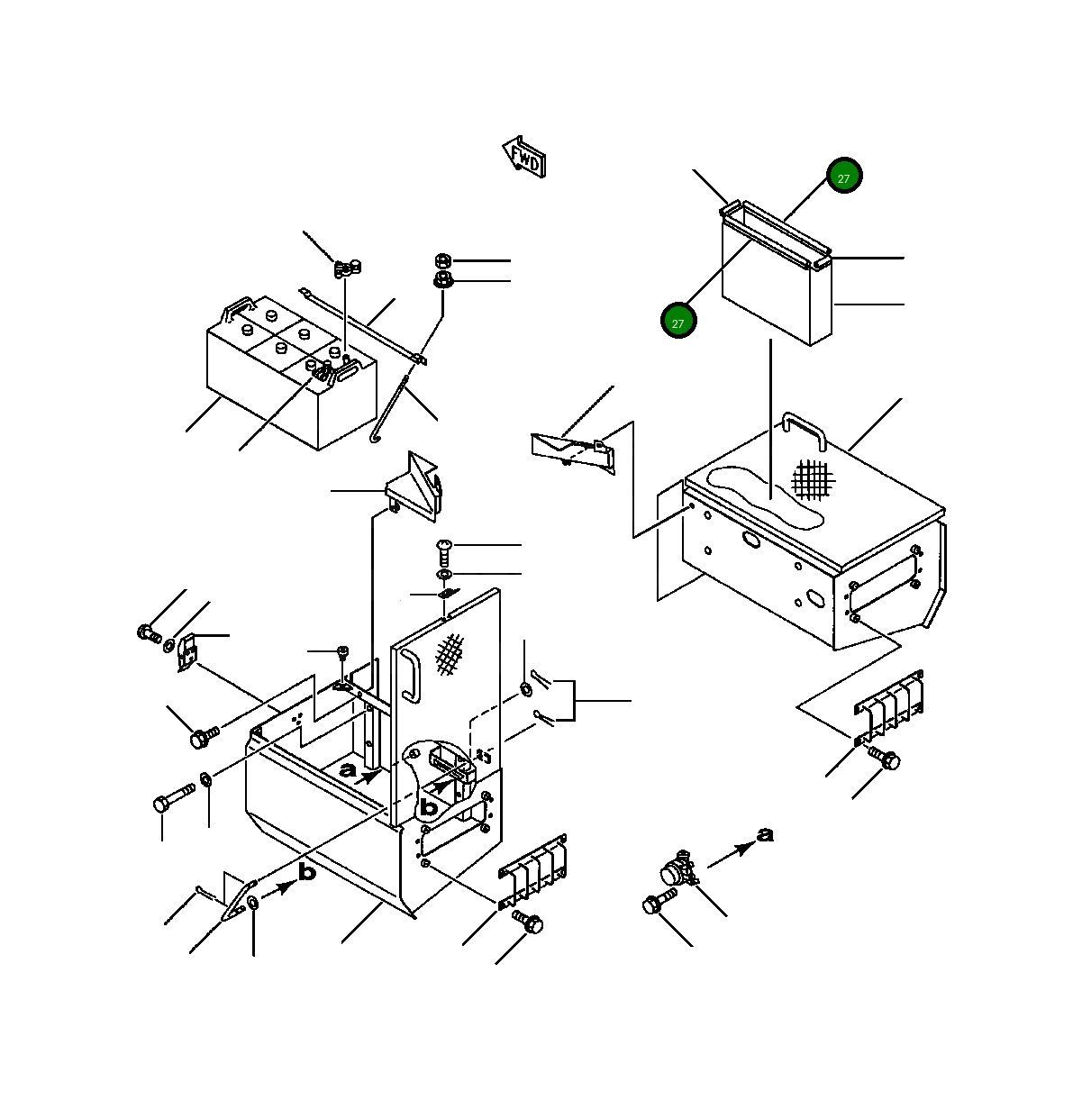 Уплотнение 421-54-18530 Komatsu