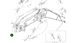 Трубка 208-62-64580 Komatsu